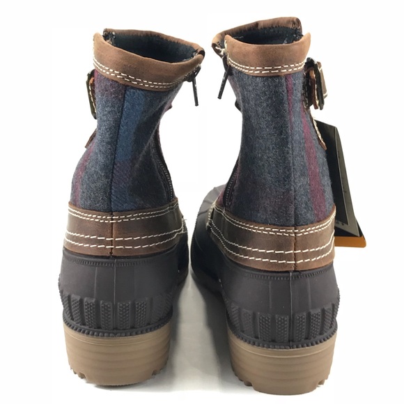 Kamik Avelle Waterproof Boots Dark Brown Leather - Picture 5 of 8